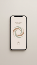 Meditation App Minimalist Interface